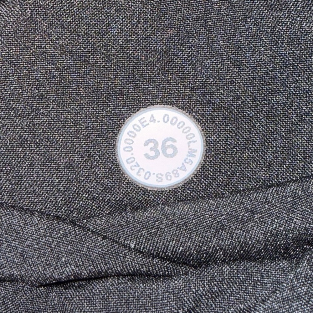 Lululemon Commission Pant Classic Warpstreme 28"Inseam Black 36” Waist Orig $128 - Picture 8 of 10